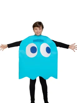 Pac-Man® Inky Barnekostyme Blå