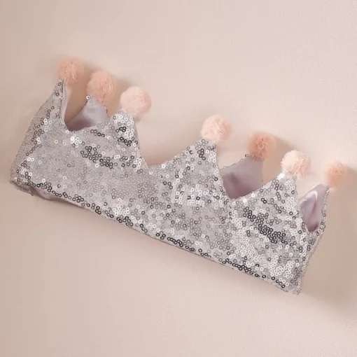 Paljett Prinsessekrone