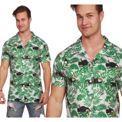 Palmetre & Tukan Hawaiiskjorte