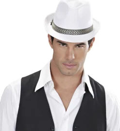Panama Fedora Hvit