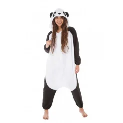 Panda Onesie Tenåring Kostyme