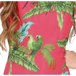 Papegøye Hawaii Kjole Barnekostyme