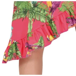Papegøye Hawaii Kjole Barnekostyme