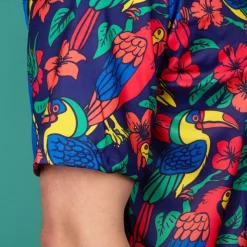 Papegøye Hawaiiskjorte