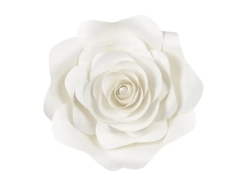 Papirblomster Hvit