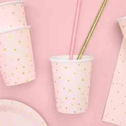 Pappkrus Gullprikker og Rosa