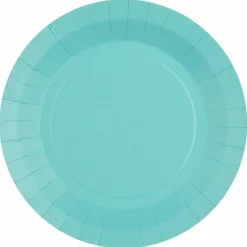 Papptallerkener Lyseblå