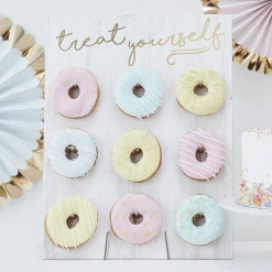 Party Donut Vegg Pastell