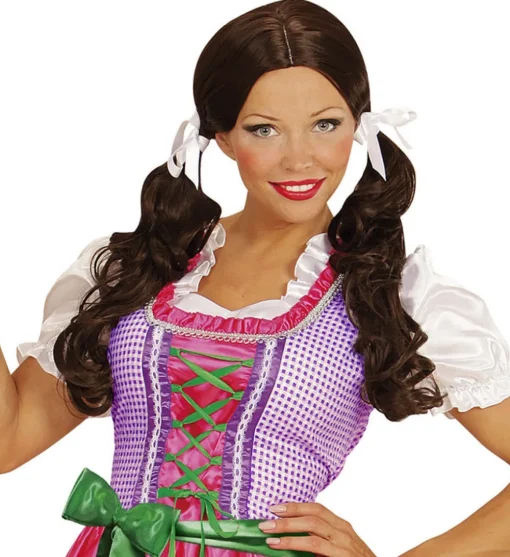 Parykk Brune Bølger