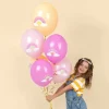 Pastell Ballonger Regnbue