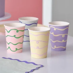 Pastell Bølge Pappkrus
