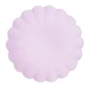 Pastell Plasttallerkener Lilla