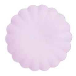 Pastell Plasttallerkener Lilla