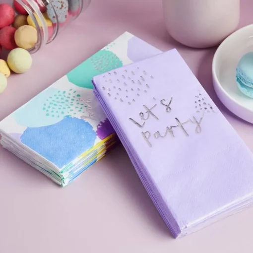 Pastell Pop Servietter