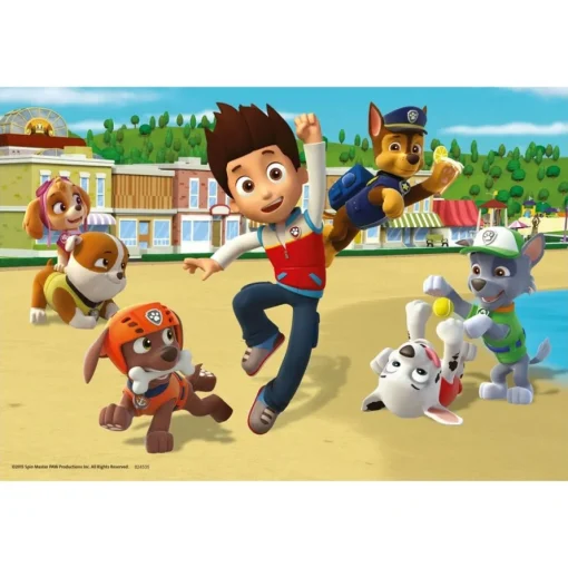 Paw Patrol® 2 x 24 Brikker Modige Hunder Puslespill