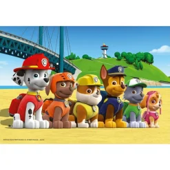 Paw Patrol® 2 x 24 Brikker Modige Hunder Puslespill