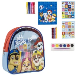 Paw Patrol® Fargelegg Selv Ryggsekk Sett