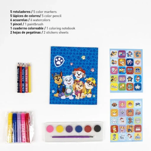 Paw Patrol® Fargelegg Selv Ryggsekk Sett