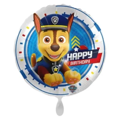 Paw Patrol® Happy Birthday Chase Folieballong