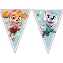 Paw Patrol® Skye og Everest Vimpelbanner