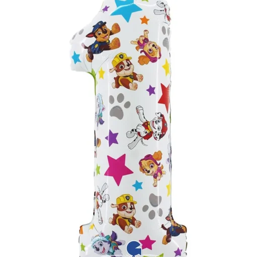 Paw Patrol® Tallballong Hvit