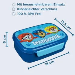 Paw Patrol® Teamwork Drikkeflaske & Matboks