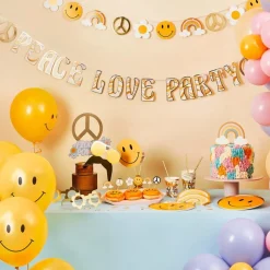 Peace Love Party Bokstavbanner