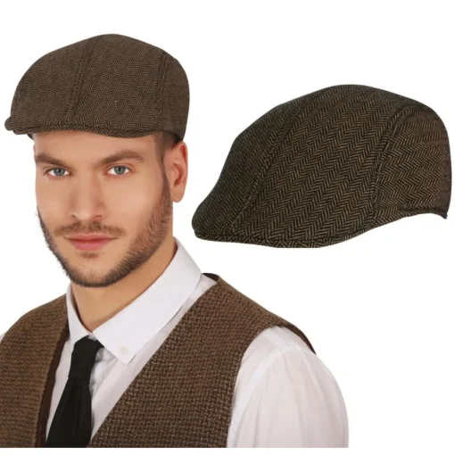 Peaky Blinders Sixpence Brun