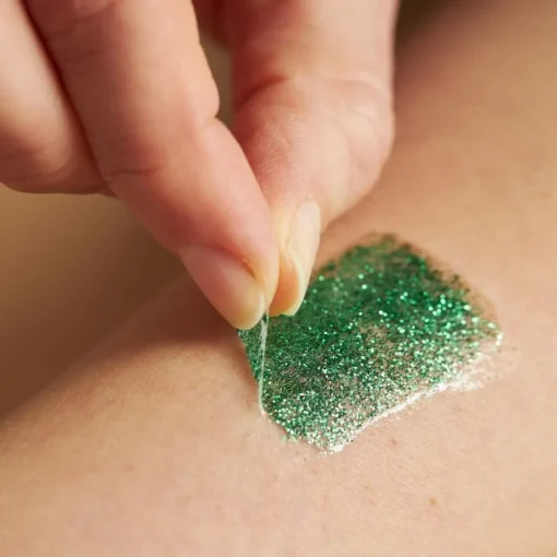 Peel-Off Gjennomsiktig Glitter Fix Gel