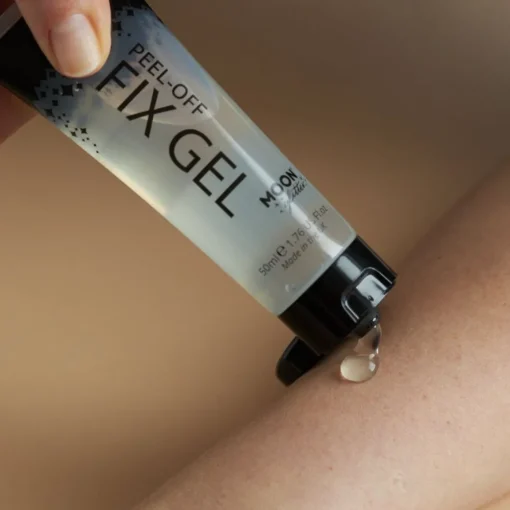 Peel-Off Gjennomsiktig Glitter Fix Gel