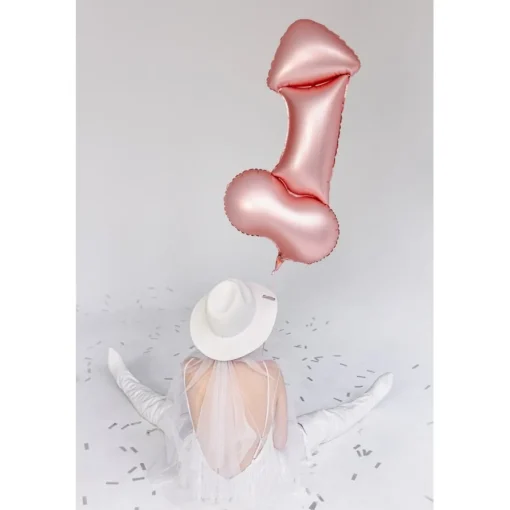 Penis Folieballong Gullrosa