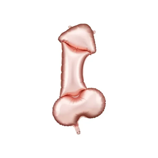Penis Folieballong Gullrosa