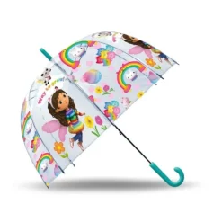 Peppa Dukkehus® Gjennomsiktig Paraply