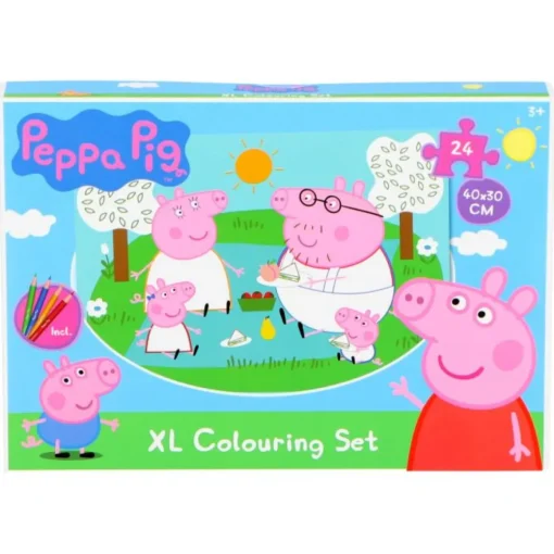 Peppa Gris® & Familien Puslespill
