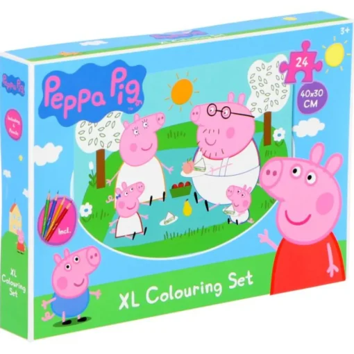 Peppa Gris® & Familien Puslespill