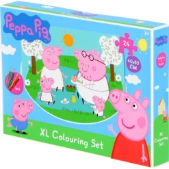Peppa Gris® & Familien Puslespill