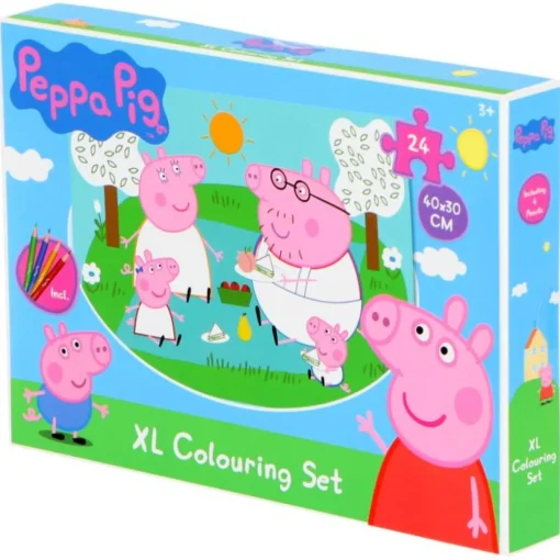 Peppa Gris® & Familien Puslespill