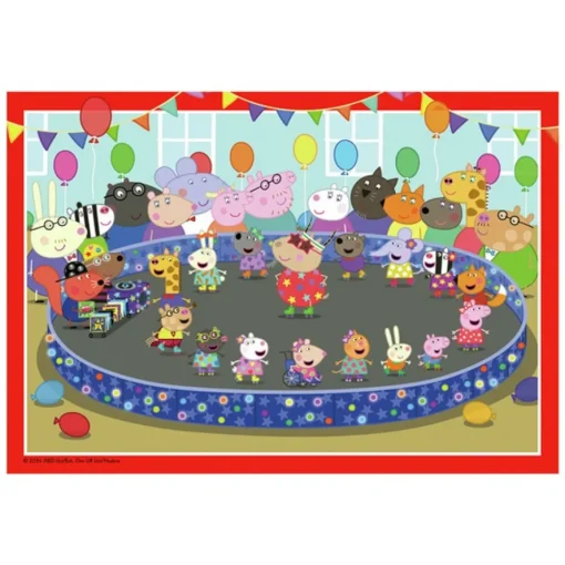 Peppa Gris® 2 x 24 Brikker Puslespill