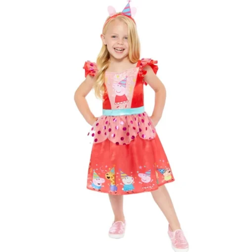 Peppa Gris® Barnekostyme Rød