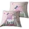 Peppa Gris® Enhjørning Pute Lyserosa