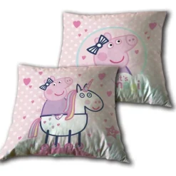 Peppa Gris® Enhjørning Pute Lyserosa