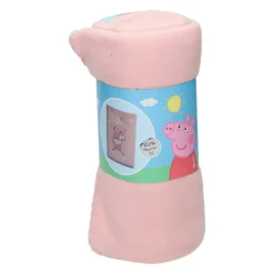 Peppa Gris® Fleecepledd Rosa