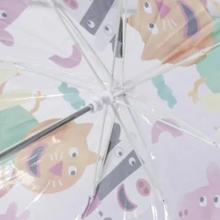 Peppa Gris® Gjennomsiktig Paraply