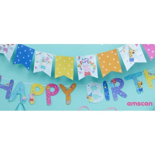 Peppa Gris® Happy Birthday Girlander
