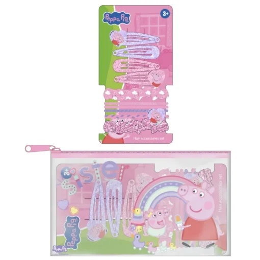 Peppa Gris® Hårtilbehørssett Rosa
