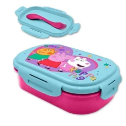 Peppa Gris® Matboks Lyseblå og Rosa
