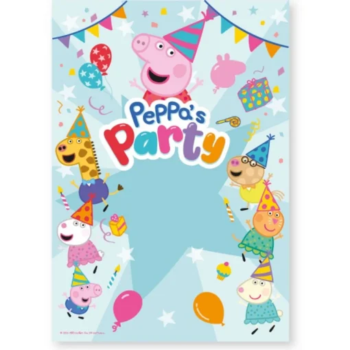 Peppa Gris® Peppa's Party Backdrop