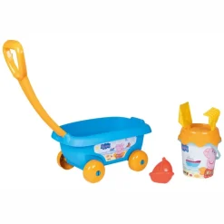 Peppa Gris® Sandlekesett Vogn Blå