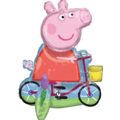 Peppa Gris® Sykkel Folieballong