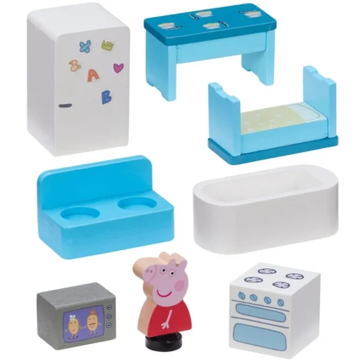 Peppa Gris® Tre Dukkehus